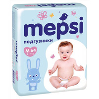 Mepsi Подгузники 6-11 кг (64)