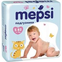 Mepsi подгузники Premium 4-9 кг (82 шт)