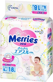 Merries Diapers L / 18 pcs фото