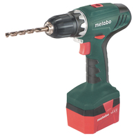 Metabo BS 12 NiCd 1.7Ah x2 Case