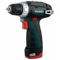 Metabo PowerMaxx BS 2014, 12 В, 2.0А·ч х2, кейс