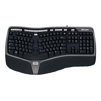 Microsoft Natural Ergonomic Keyboard 4000 Black USB