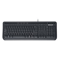 Microsoft Wired Keyboard 600 Black USB