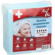 MiniMax Пелёнки гигиенические детские 60х60 (10) фото