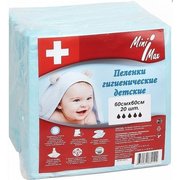 MiniMax Пелёнки гигиенические детские 60х60 (20) фото