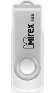 Mirex SWIVEL WHITE 8GB фото