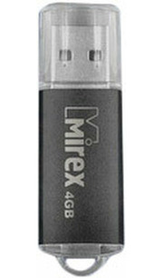 Mirex UNIT BLACK 4GB фото