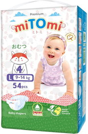 miTOmi Diapers L / 54 pcs фото