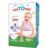 Mitomi Diapers L / 54 pcs