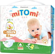 miTOmi Diapers S / 82 pcs фото