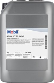 Mobil 1 FS 0W-40 20 л фото