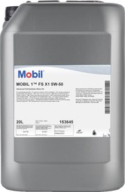 Mobil 1 FS X1 5W-50 20 л фото