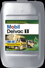 Mobil Delvac 1 LE 5W-30 20 л фото