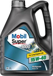 Mobil Super 1000 X1 15W-40 4 л фото