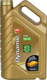 MOL Dynamic Prima 5W-40 4 л фото