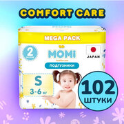 Momi Comfort Care Mega pack S 3-6 кг фото