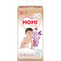 Momi подгузники Premium 9-14 кг (54 шт)