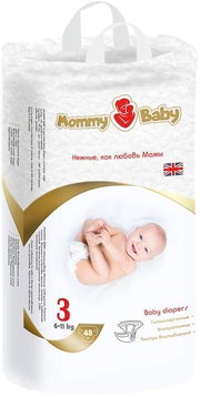 Mommy Baby Diapers 3 / 48 pcs фото