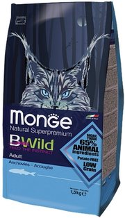 Monge Bwild Adult Anchovies 1.5 kg фото