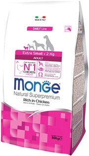 Monge Daily Adult Extra Small Chicken фото