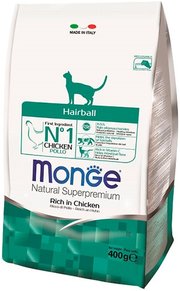 Monge Functional Line Hairball Chicken/Rice фото