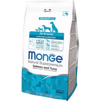 Monge Speciality Hypoallergenic All Breeds Salmon/Tuna