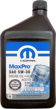 Mopar MaxPro 5W-30 0.946 л фото