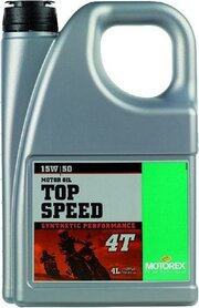 Motorex Top Speed 4T 15W-50 4 л фото