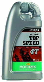 Motorex Top Speed 4T 15W-50 фото