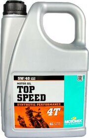 Motorex Top Speed 4T 5W-40 4 л фото