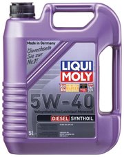 LIQUI MOLY Моторное масло Diesel Synthoil 5W-40 5 л фото