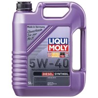 LIQUI MOLY Моторное масло Diesel Synthoil 5W-40 5 л