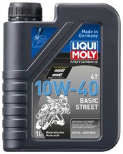 LIQUI MOLY Моторное масло Motorbike 4T Basic Street 10W-40 1 л фото