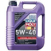 LIQUI MOLY Моторное масло Synthoil High Tech 5W-40 5 л