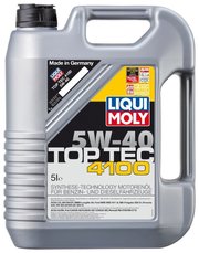 LIQUI MOLY Моторное масло Top Tec 4100 5W-40 5 л фото