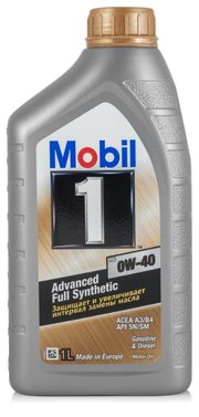 MOBIL Моторное масло 1 FS 0W-40 1 л фото