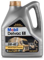 MOBIL Моторное масло Delvac 1 5W-40 4 л фото