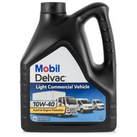 Mobil Моторное масло Delvac LCV 10W-40 4 л