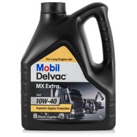 MOBIL Моторное масло Delvac MX Extra 10W-40 4 л