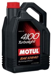 Motul Моторное масло 4100 Turbolight 10W40 4 л фото