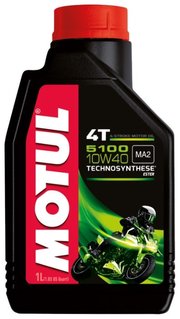 Motul Моторное масло 5100 4T 10W40 1 л фото