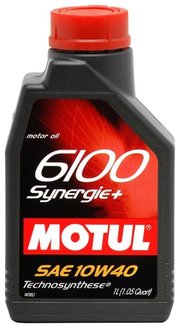 Motul Моторное масло 6100 Synergie+ 10W40 1 л фото