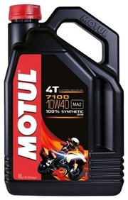 Motul Моторное масло 7100 4T 10W40 4 л фото