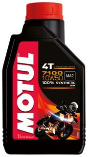 Motul Моторное масло 7100 4T 10W50 1 л фото