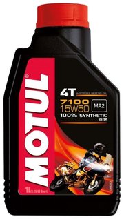 Motul Моторное масло 7100 4T 15W50 1 л фото