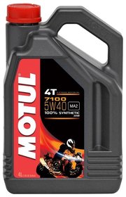 Motul Моторное масло 7100 4T 5W40 4 л фото