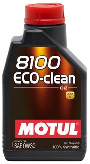 Motul Моторное масло 8100 Eco-clean 0W30 1 л фото