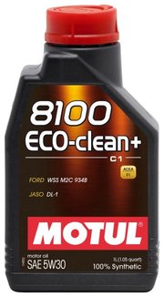 Motul Моторное масло 8100 Eco-clean+ 5W30 1 л фото