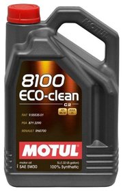 Motul Моторное масло 8100 Eco-clean 5W30 5 л фото