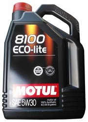 Motul Моторное масло 8100 Eco-lite 5W30 4 л фото